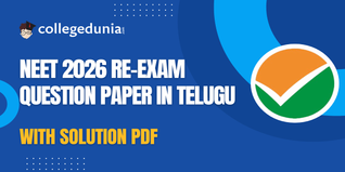 NEET Re-Exam 2026 Question Paper in Telugu: Download Answer Key with Solutions PDF